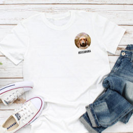 Camiseta Cachorro Sobrevoando Pequeno Círculo Personalizado