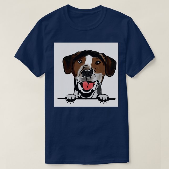 Camiseta Cachorro sueco dinamarquês (Frente do Design)