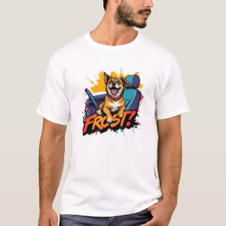 Camiseta Cachorro Tentando Fazer Parte Da Conversi Do Banco