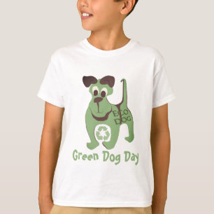 Camiseta Cachorro Verde - Personalizado