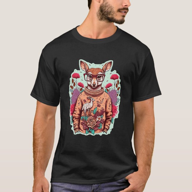 Camiseta Cachorro Vestindo Suor (Frente)
