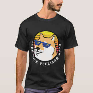 Camiseta cachorro vintage engraçado