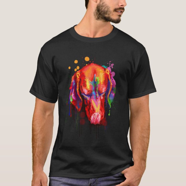 Camiseta Cachorro Vizsla (Frente)