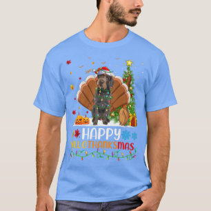Camiseta Cachorro Voador Feliz Alemão Pointer Cabeado Cacho