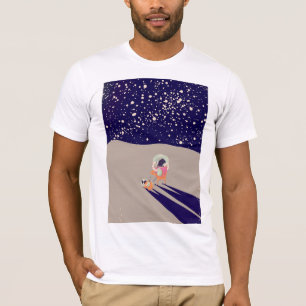 Camiseta Cachorro Walker na Lua