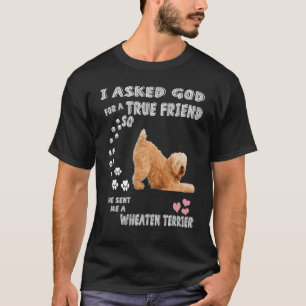 Camiseta Cachorro Wheatie Mãe Pai Costume Cute Molado Trigo