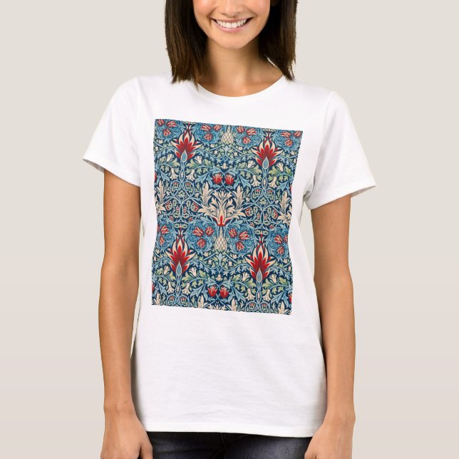 Camiseta Cachorro, William Morris (Frente)