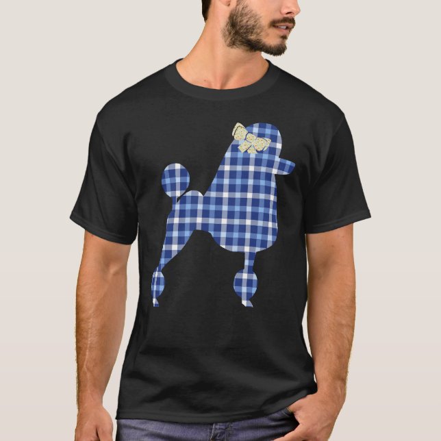 Camiseta Cachorro xadrez (Frente)