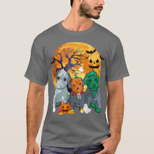 Camiseta Cachorro Zombie Jack O Lanterna