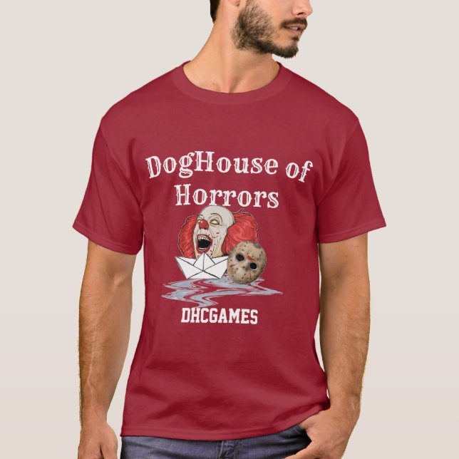 Camiseta CachorroCasa dos Horrores (Frente)