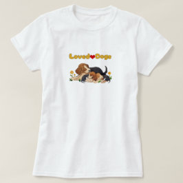 Camiseta cachorros amados