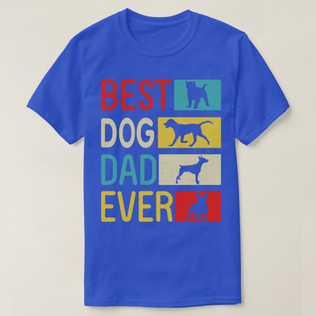 Camiseta Cachorros Bons Felizes Pai De Cachorro Nunca Mãe P (Frente do Design)
