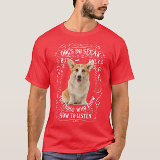 Camiseta Cachorros Corgi Falam