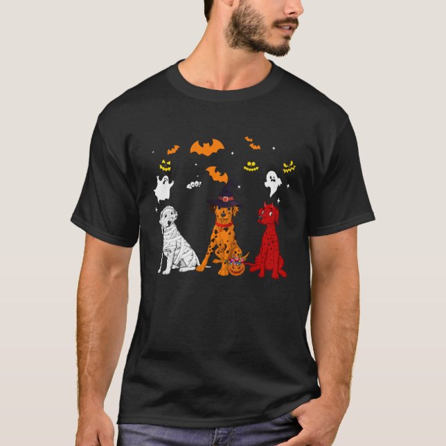 Camiseta Cachorros dalmacianos Mummy Witmy Demon Costum (Frente)