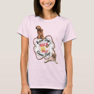 Camiseta Cachorros de Emergência - Camisa-T de Regra de Cac