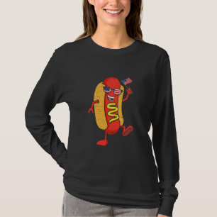 Camiseta Cachorros de sol latino americano Bandeira engraça