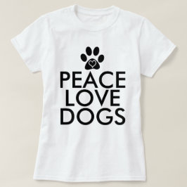 Camiseta Cachorros do Amor pela Paz