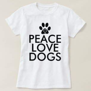 Camiseta Cachorros do Amor pela Paz