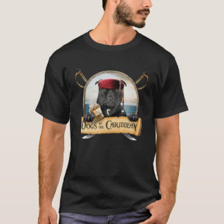 Camiseta Cachorros Do Caribe - Borrão Negro Americano Bonit