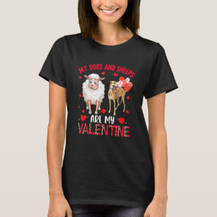 Camiseta Cachorros E Ovelhas São O Meu Fantoche De Namorado