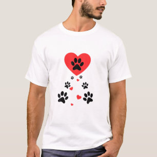 Camiseta Cachorros Engraçados Design, Proprietários de Cach