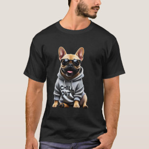 Camiseta Cachorros Engraçados E Preguiçosos Cachorros Franc