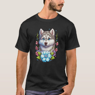 Camiseta cachorros fofos detentor de cachorro adorável aman