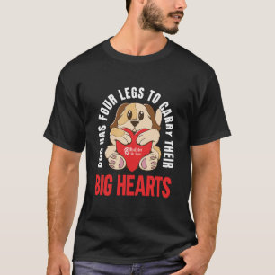 Camiseta Cachorros Grandes Negros