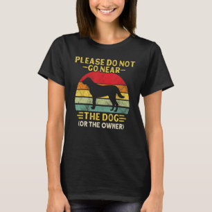 Camiseta Cachorros Kangal Os Cachorros Não Vão Perto Do Pro