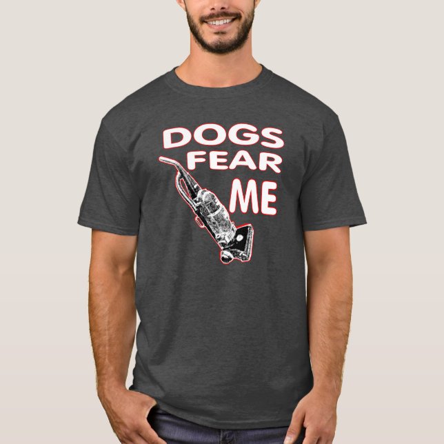 Camiseta Cachorros me temem. (Frente)