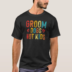 Camiseta Cachorros Não Crianças Engraçados Cachorros Cultiv
