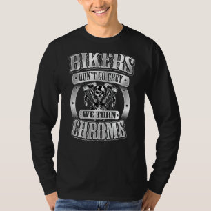 Camiseta Cachorros não vão Cinzas virar cromo aniversário S