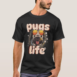 Camiseta Cachorros Pug Life Pug