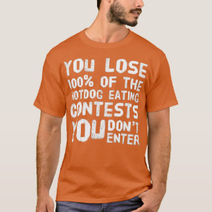 Camiseta Cachorros-quentes da Comida Engraçada