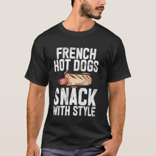 Camiseta Cachorros Quentes Franceses Snack com Estilo Cacho