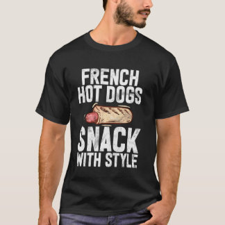 Camiseta Cachorros Quentes Franceses Snack com Estilo Cacho