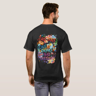 Camiseta Cachorros Quentes Más Decisões