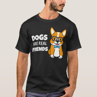 Camiseta Cachorros são amigos de verdade, garoto