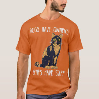 Camiseta Cachorros Têm Proprietários Tortos Têm Funcionario