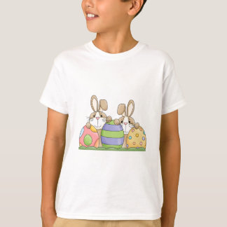 Camiseta cachos e ovos de Páscoa