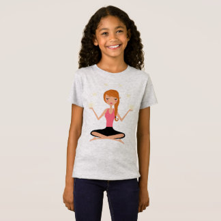Camiseta Caçoa o cinza do t-shirt dos desenhistas com asana
