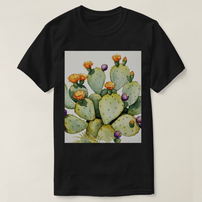 Camiseta Cacti (Frente do Design)