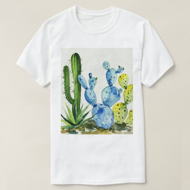 Camiseta Cacti (Frente do Design)