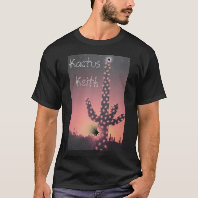 Camiseta cacto 002, Kactus Keith (Frente)