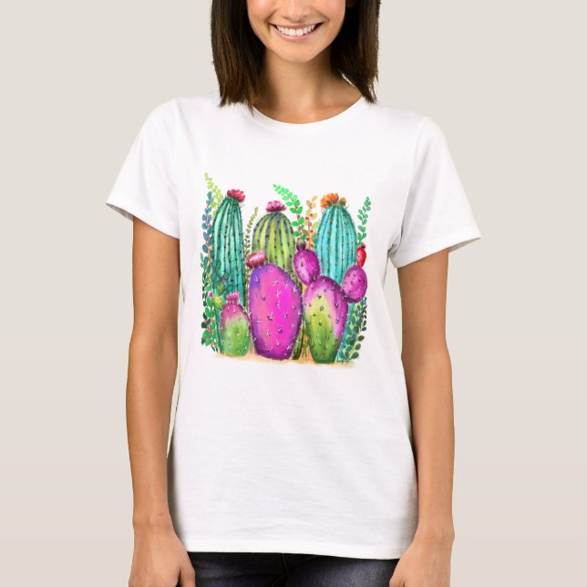 Camiseta Cacto Bonito (Frente)