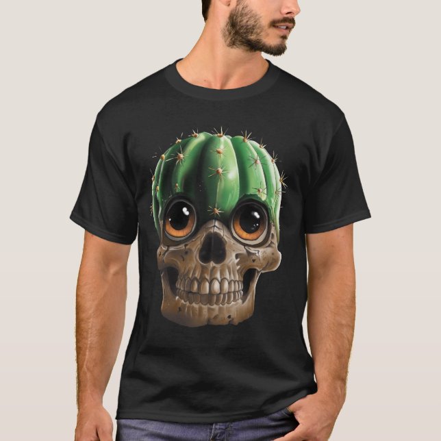 Camiseta Cacto Caveira (Frente)