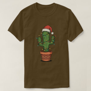 Camiseta Cacto de Natal Antigo