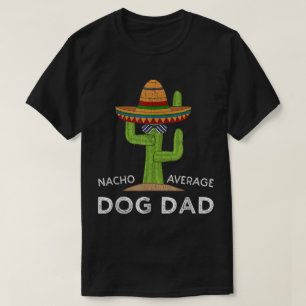 Camiseta Cacto de Papai Cachorro Não Médio Nacho