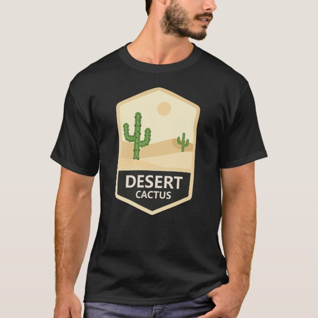 Camiseta Cacto do Deserto (Frente)