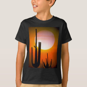 Camiseta Cacto do Saguaro, deserto de Sonoran, deserto dos